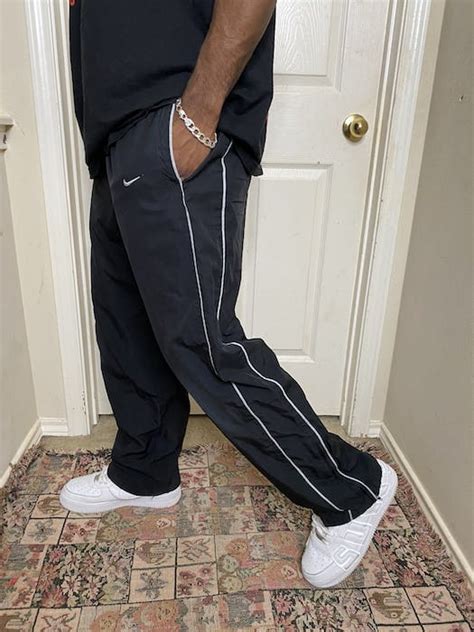 fake nike sweatpants|nike vintage track pants.